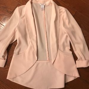 Pink blazer